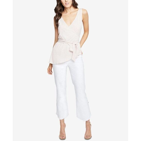 RACHEL ROY $49 Crossover-Wrap Sleeveless Top Small - Picture 3 of 5